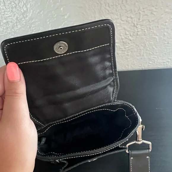 Coach Vintage Rare Legacy Mini Crossbody Purse - Picture 10 of 11